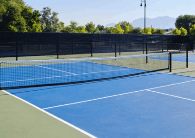 Tennis Court in a Council Area